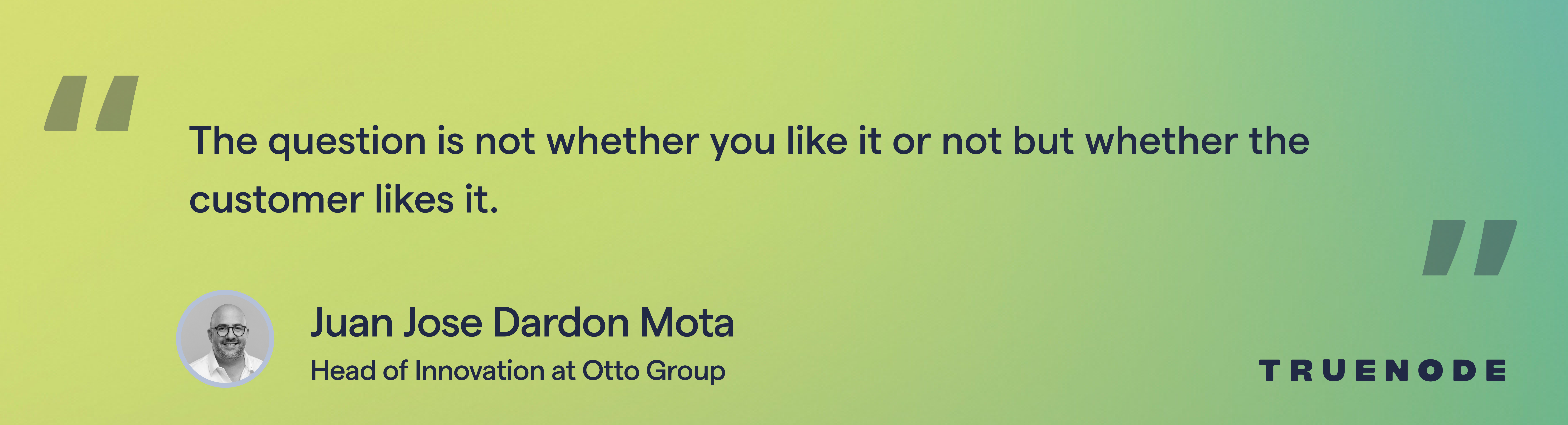 Advice for building products by Otto Group's Head of Innovation